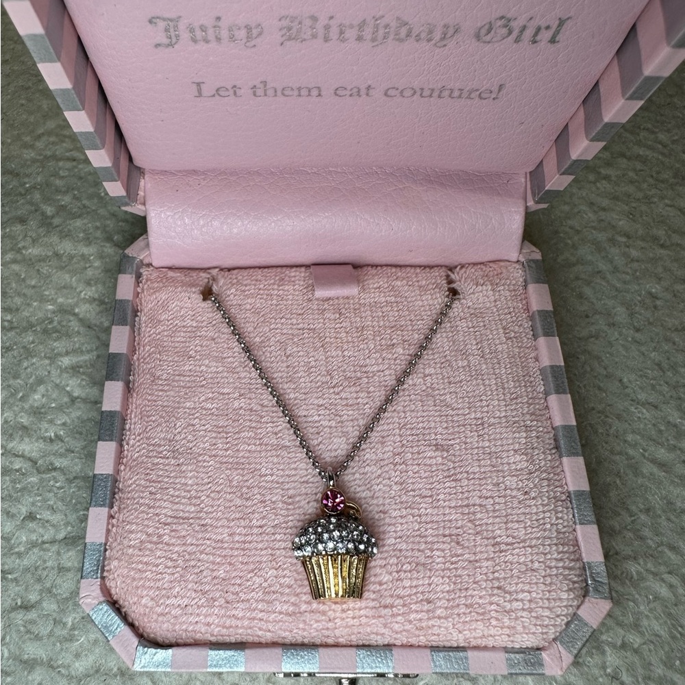Juicy Couture Cupcake Necklace